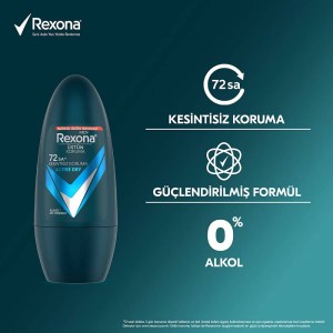 Rexona Men Active Dry 72H Roll-On 50 Ml - Thumbnail