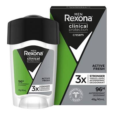 Rexona Men Clinical Protection Active Fresh Erkek Roll-On 45 Ml