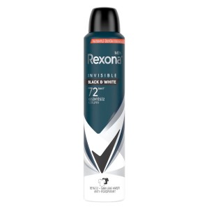 Rexona - Rexona Men Invisible Black&White Erkek Deodorant 150 Ml