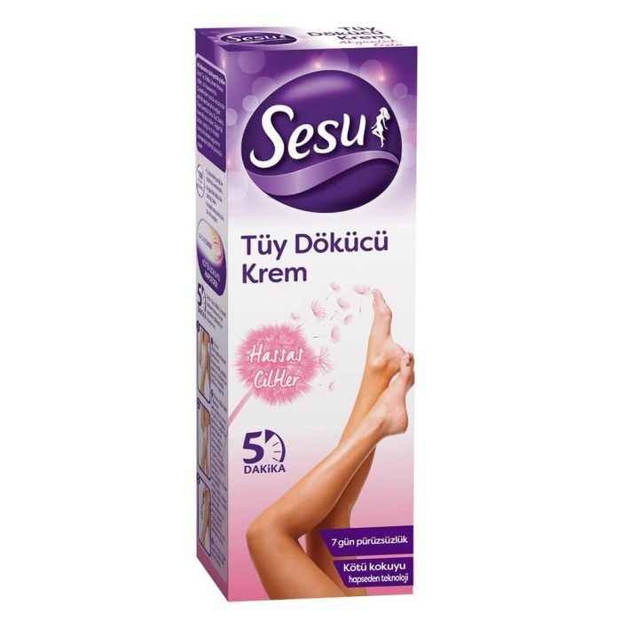 Sesu Tüy Dökücü Krem Hassas Cilt 40 Ml