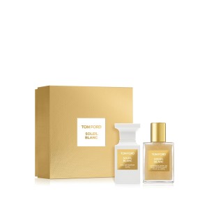 Tom Ford - Tom Ford Soleil Blanc Unisex Parfüm Edp 50 Ml + Body Oil 45 Ml Set